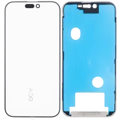 3 in 1 (Glass With OCA Pre-Installed + Frame) Compatible For iPhone 16 Pro Max (OCA Master) - Apple iPhone 16 Pro Max